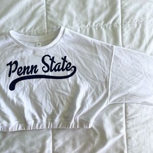 Penn State cropped sweatshirt
